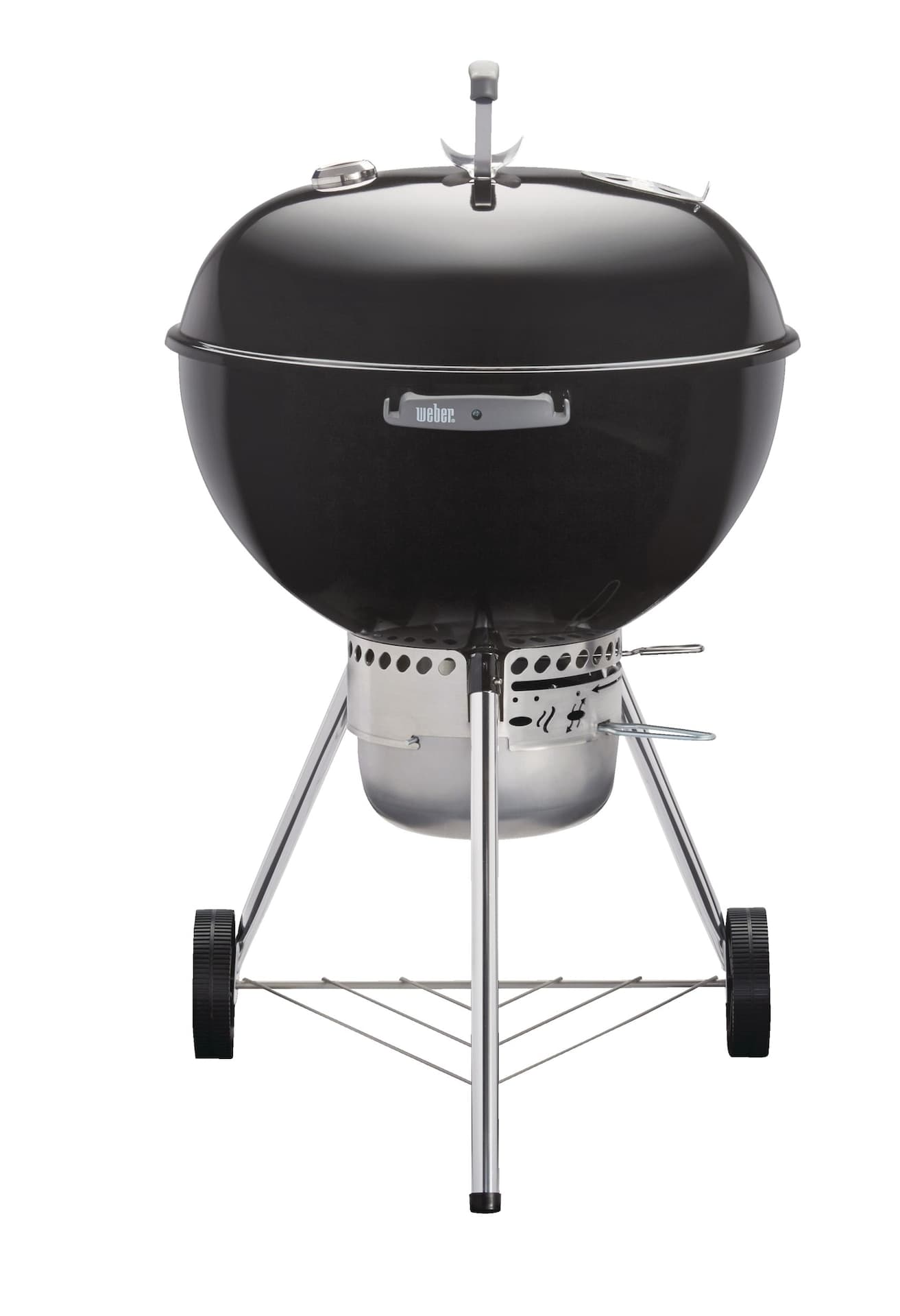 Weber Master-Touch Charcoal Kettle BBQ Grill with One-Touch Cleaning System, 22-in