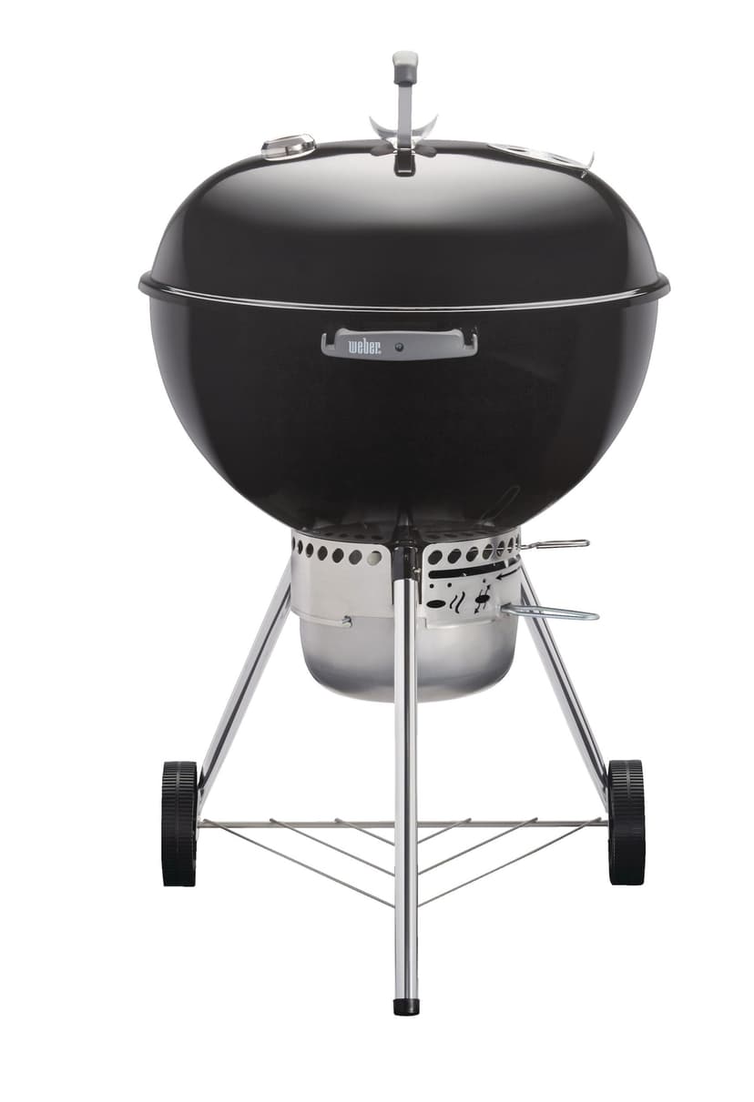 Weber Master-Touch Charcoal Kettle BBQ Grill with One-Touch Cleaning System, 22-in