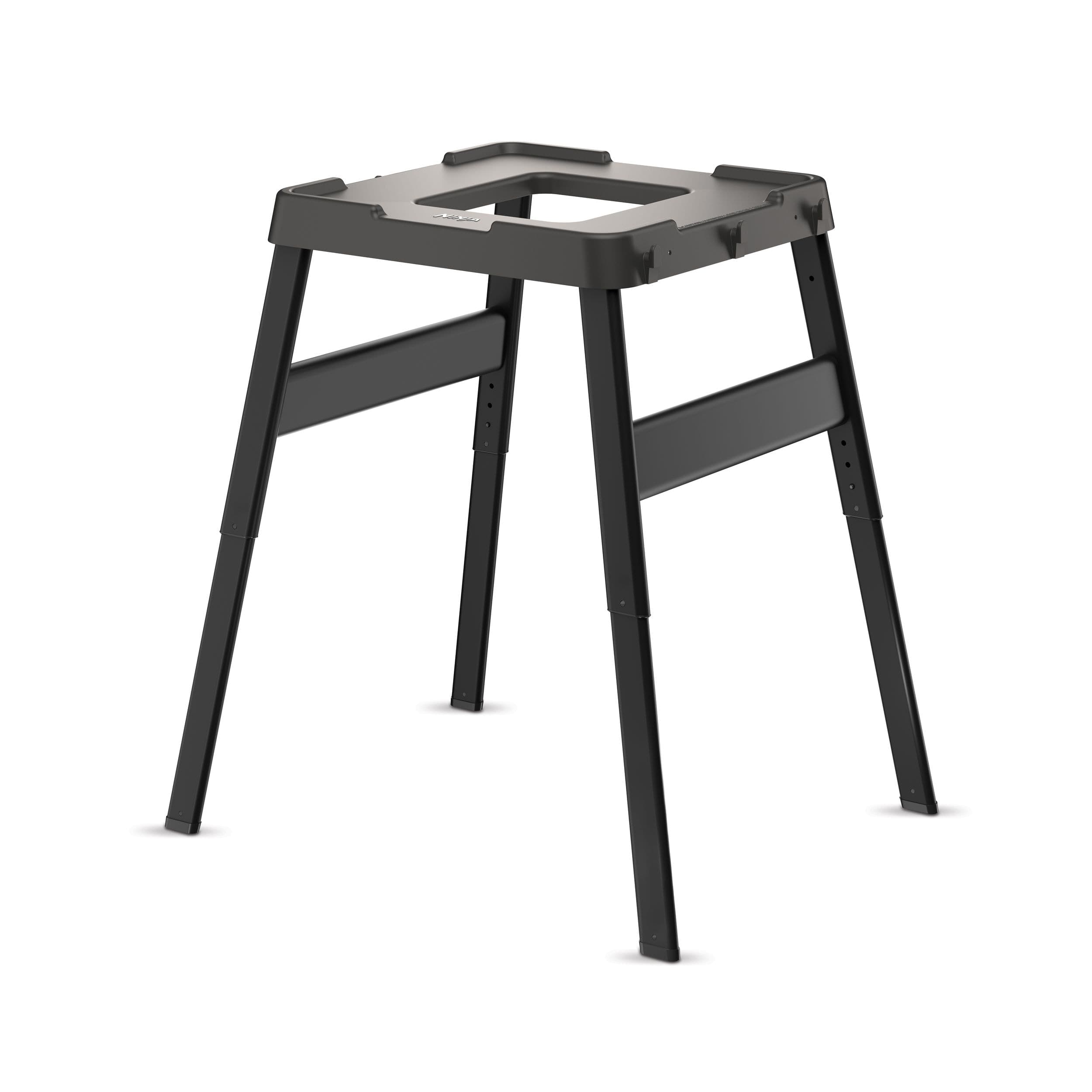 Ninja Woodfire XL Outdoor Cooking Stand with Anti-Skid Legs, Black