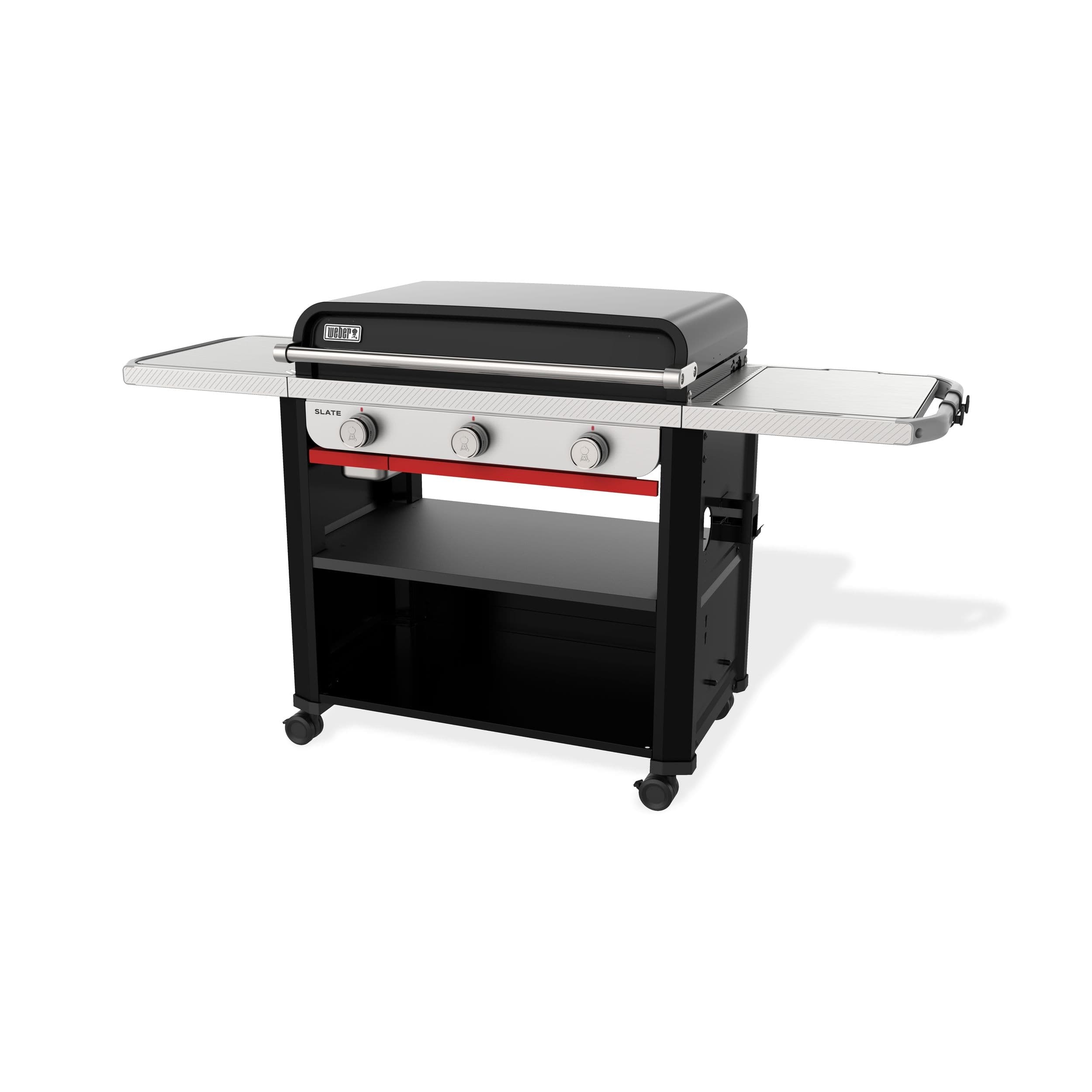 Weber Slate™ Rust-Resistant 3-Burner Liquid Propane Griddle, 30-in