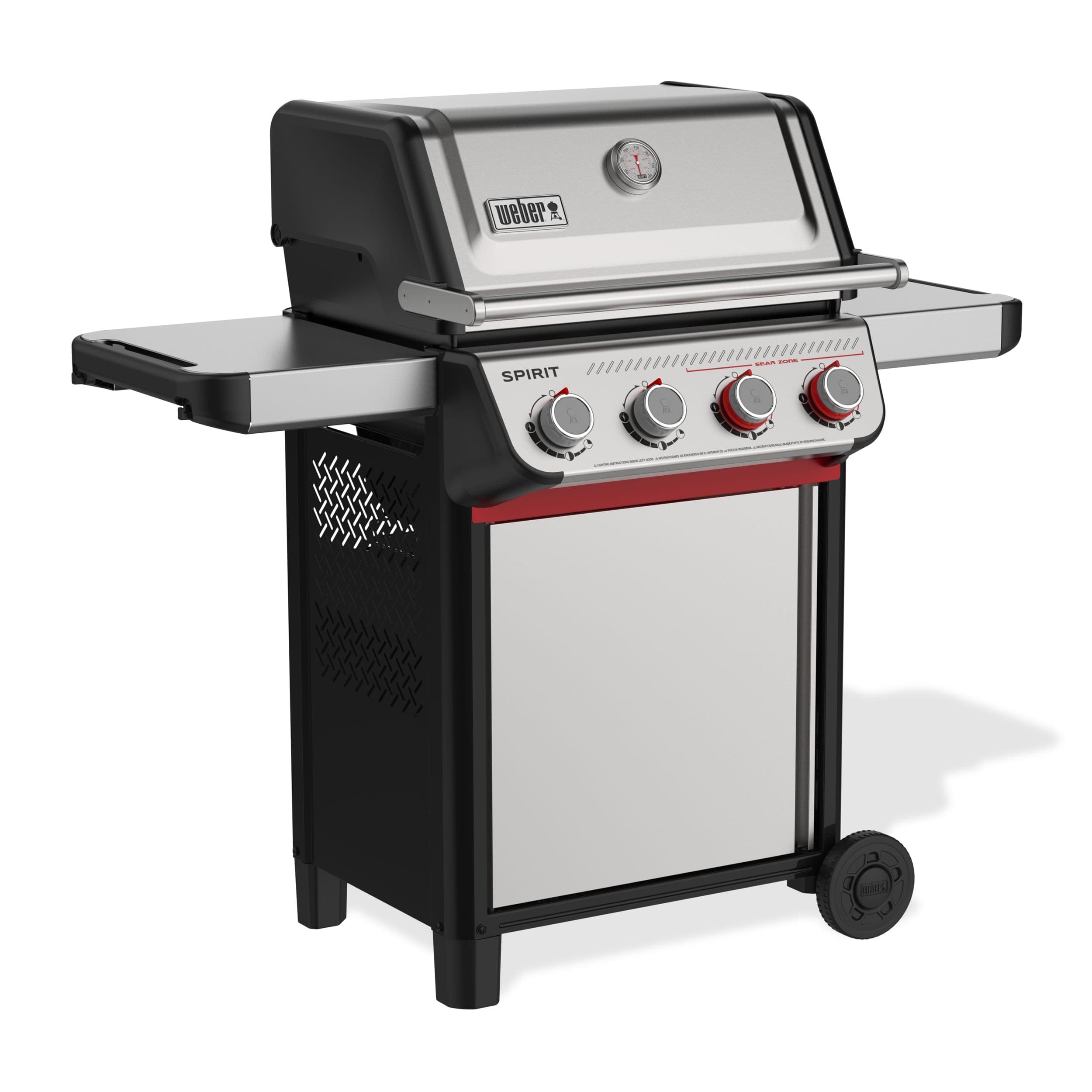 Weber Spirit S-425s Liquid Propane 4-Burner BBQ, Stainless Steel