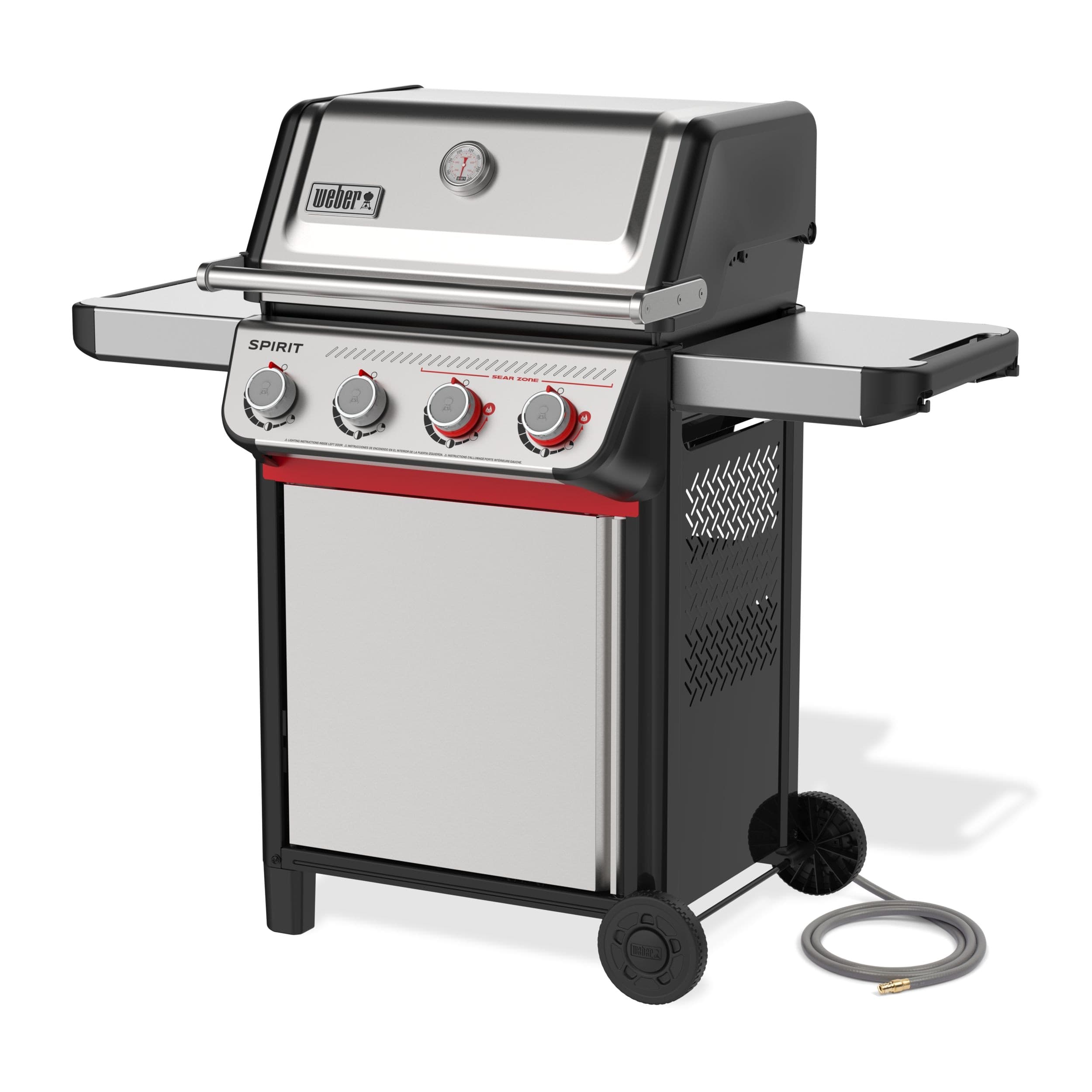 Weber Spirit S-425s Natural Gas 4-Burner BBQ, Stainless Steel