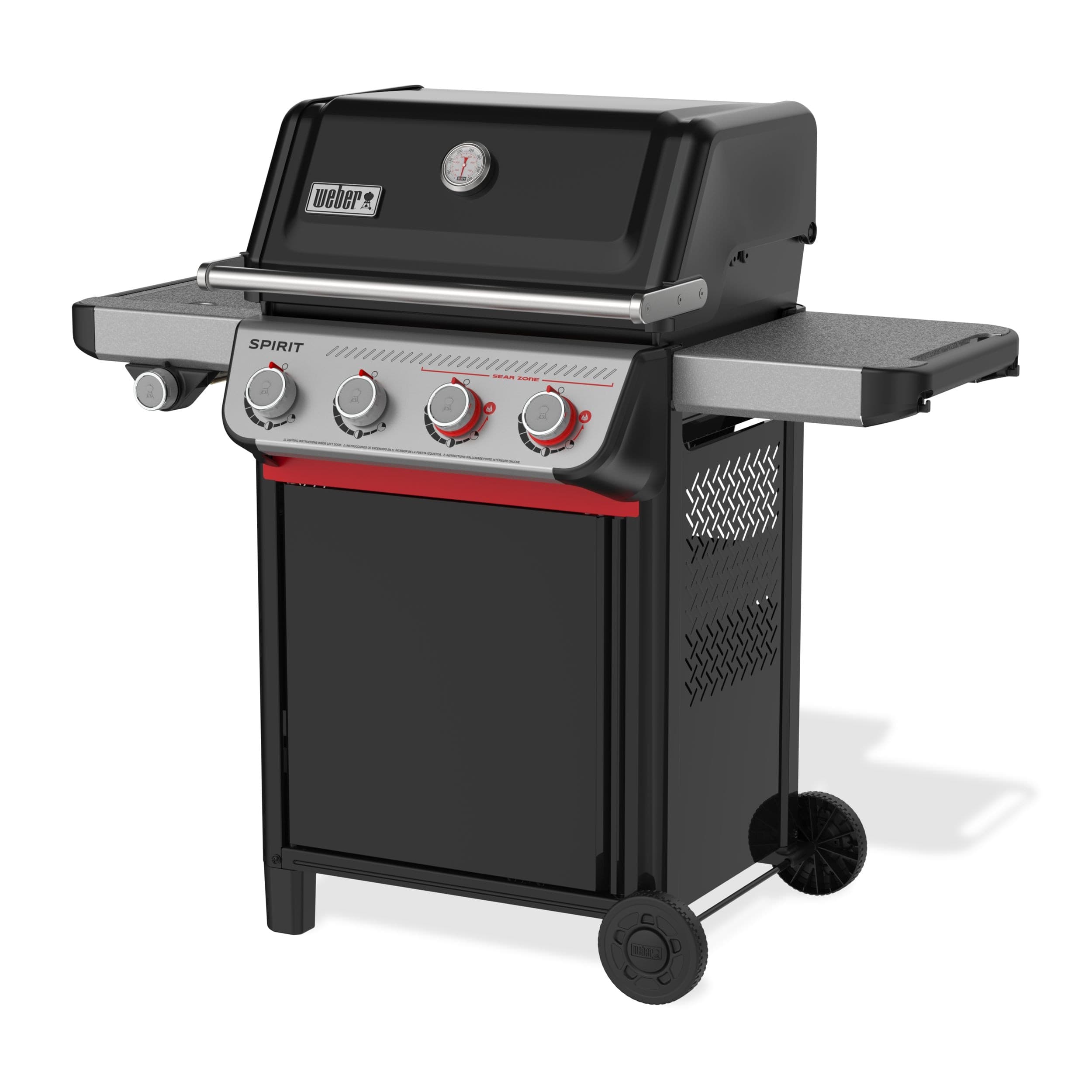 Weber Spirit E-435 Liquid Propane 5-Burner BBQ Grill with Side Burner