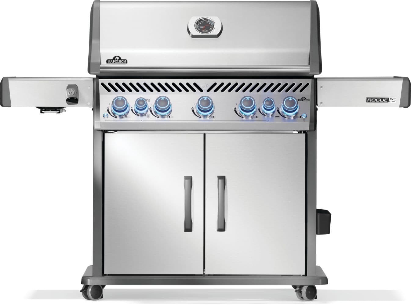 Napoleon Rogue PRO-S 625 SIB 5-Burner Natural Gas BBQ with Folding Side Shelf