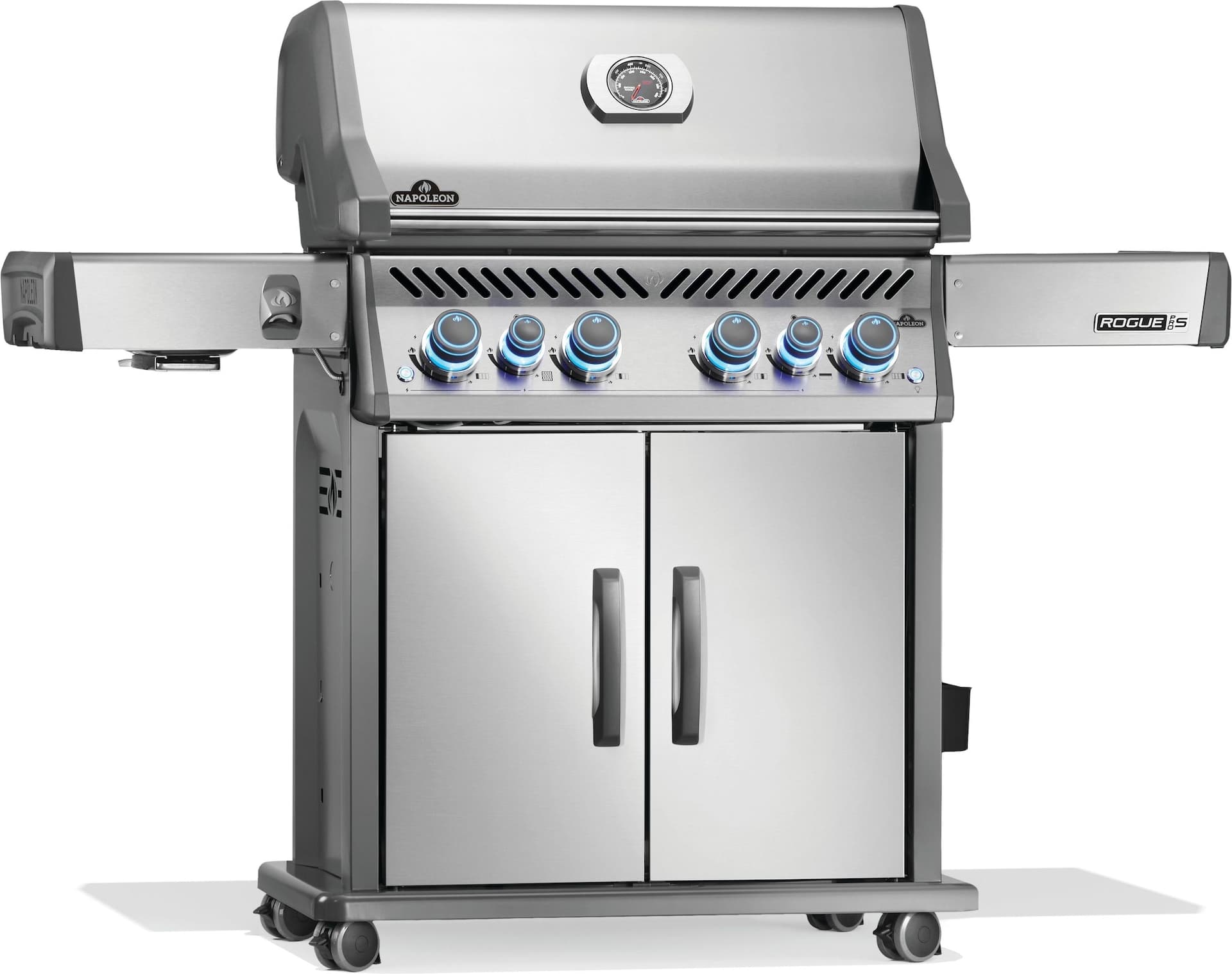 Napoleon Rogue PRO-S 525 RSIB Black Liquid Propane 4-Burner BBQ Gas Grill