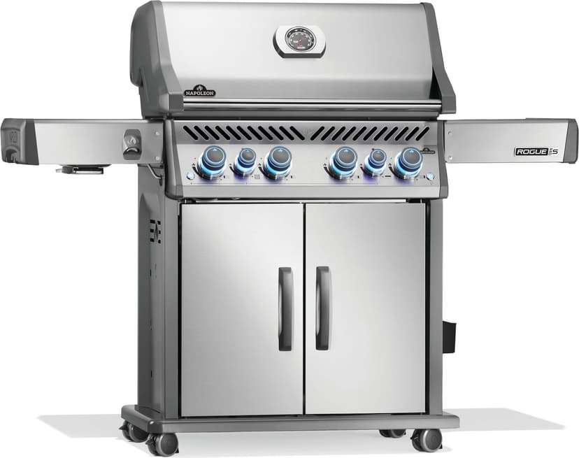 Napoleon Rogue PRO-S 525 RSIB Black Liquid Propane 4-Burner BBQ Gas Grill