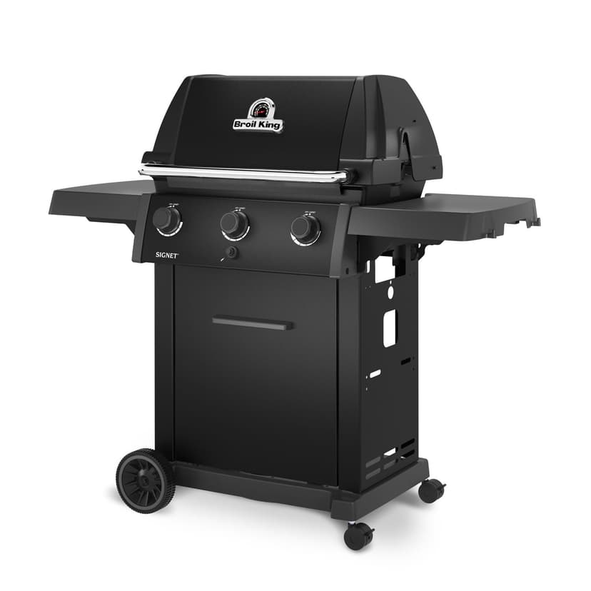 Broil King Signet 320 Shadow 3-Burner Natural Gas BBQ, Black