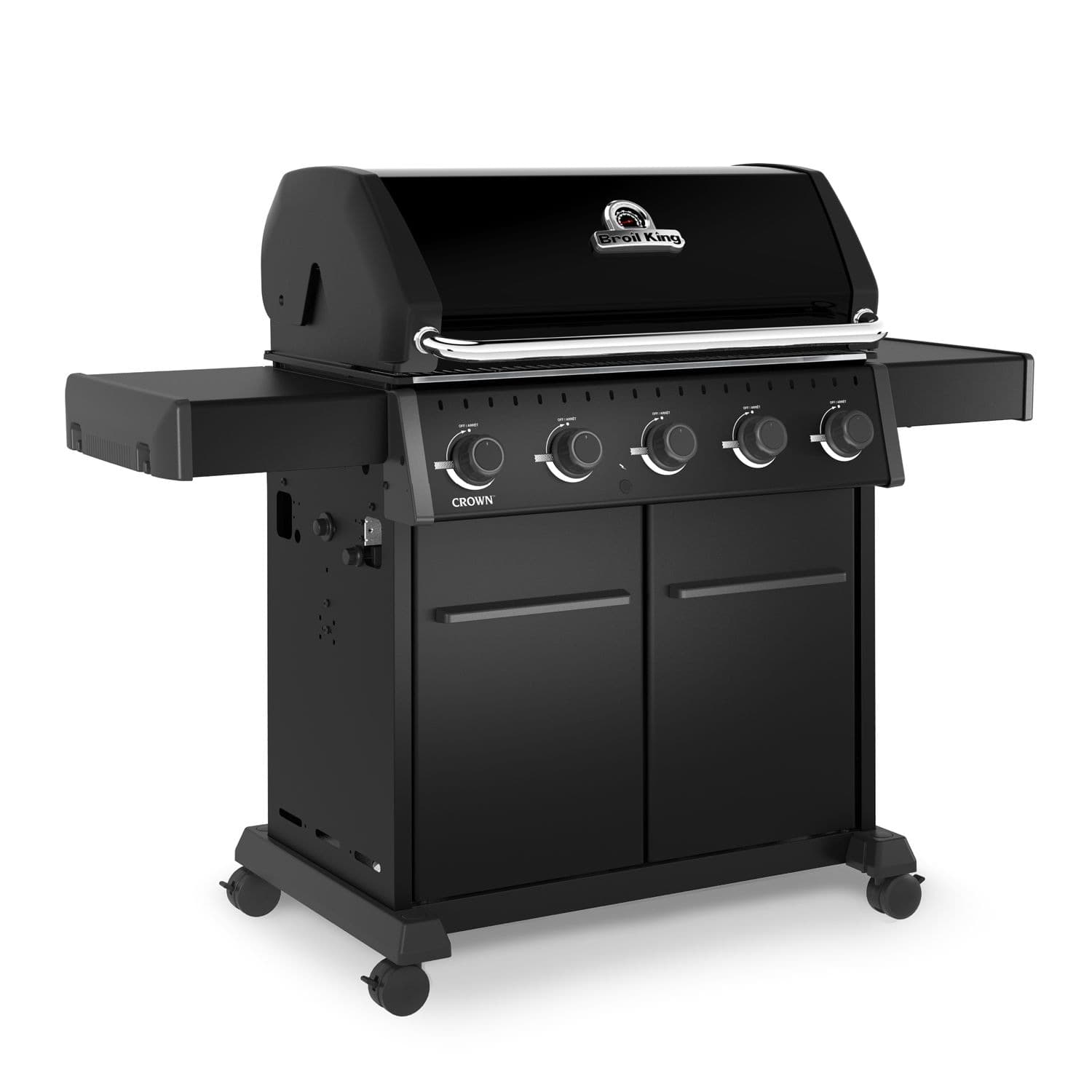Broil King Crown 520 Shadow 5-Burner Natural Gas BBQ, Black