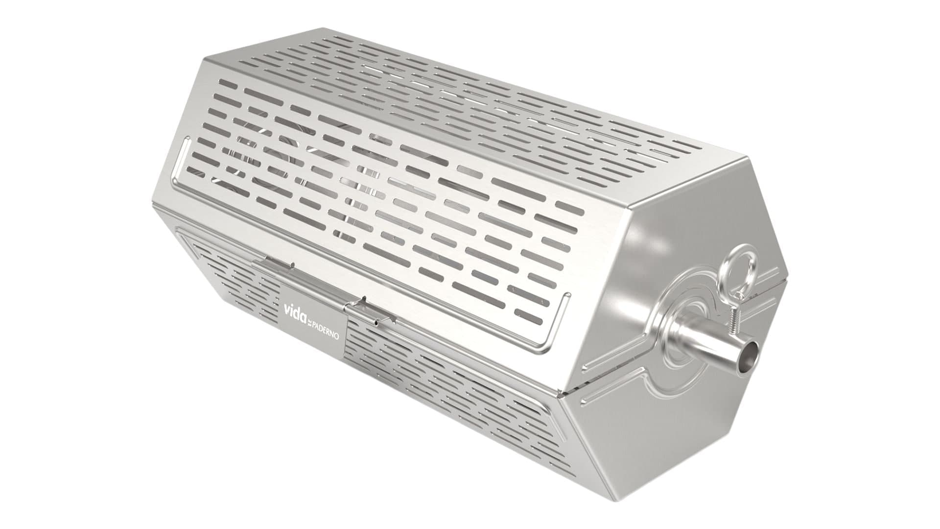 Vida by PADERNO Rotisserie Grill Basket For Cooking Grids