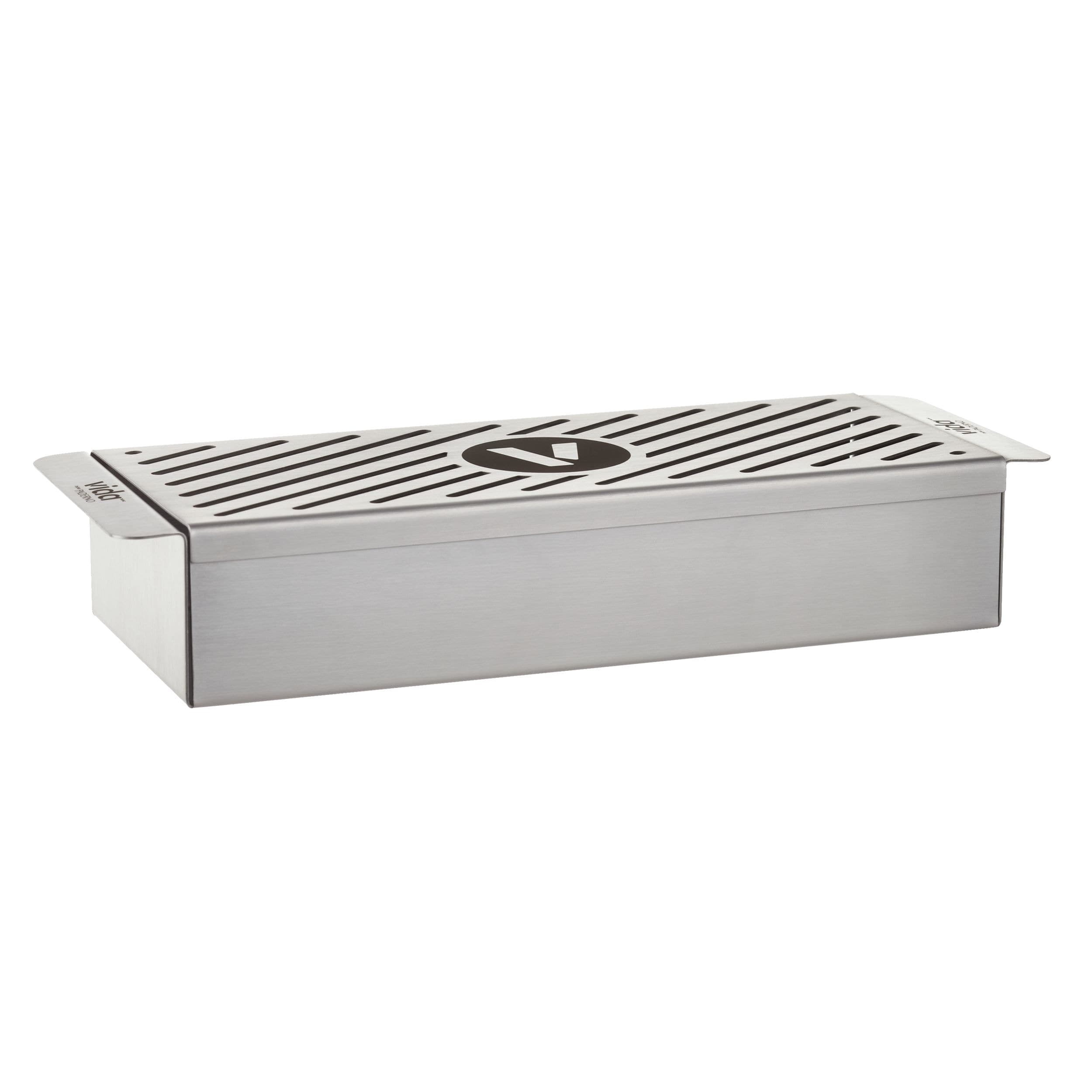 Vida by PADERNO Large BBQ Smoker Box, Silver