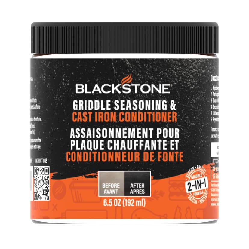 Blackstone Griddle Seasoning and Cast Iron Conditioning Paste with 2-in-1 Formula, 192-mL