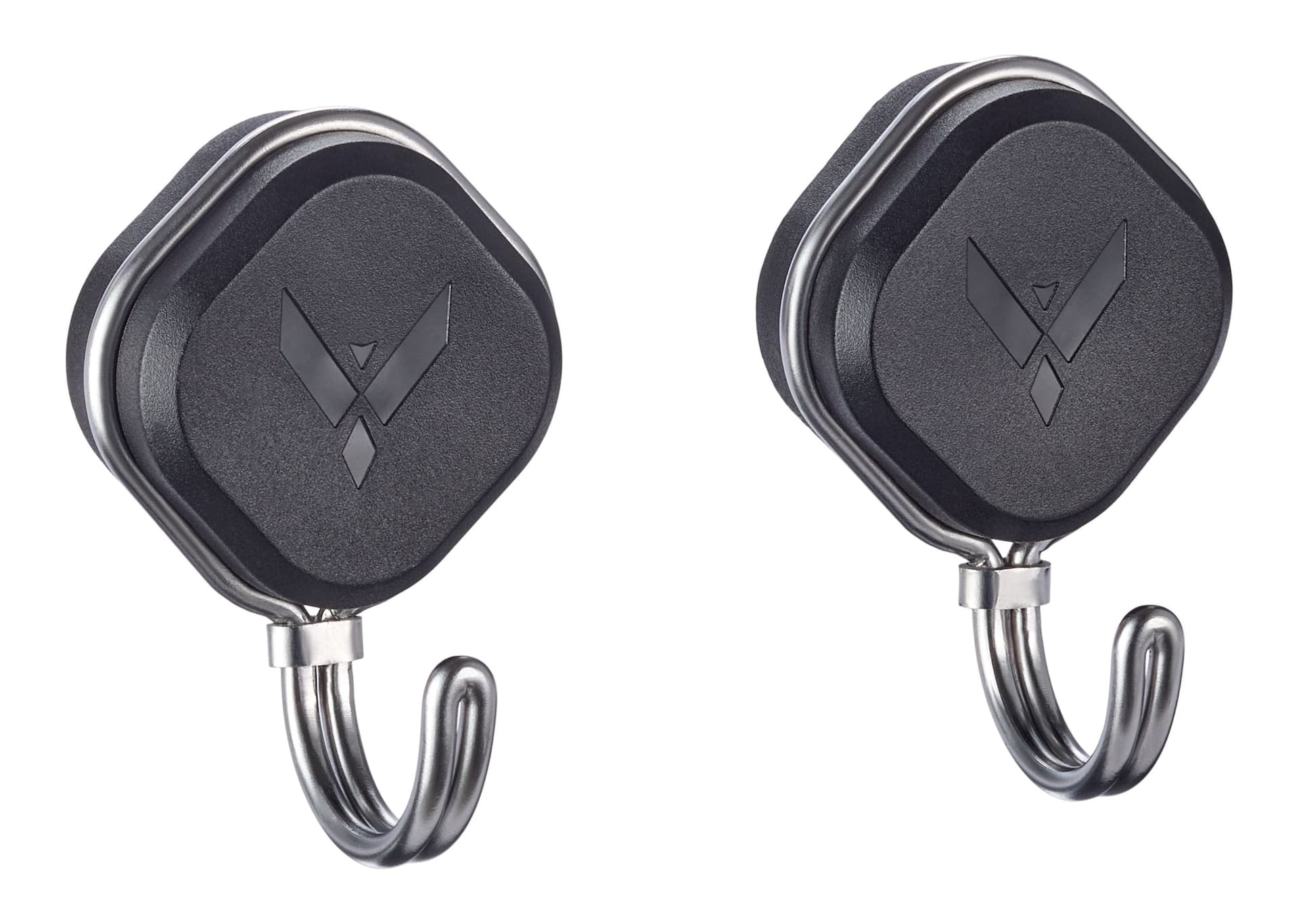 Vermont Castings Stainless Steel Magnetic BBQ Grill Hook Set, Black, 2-pk