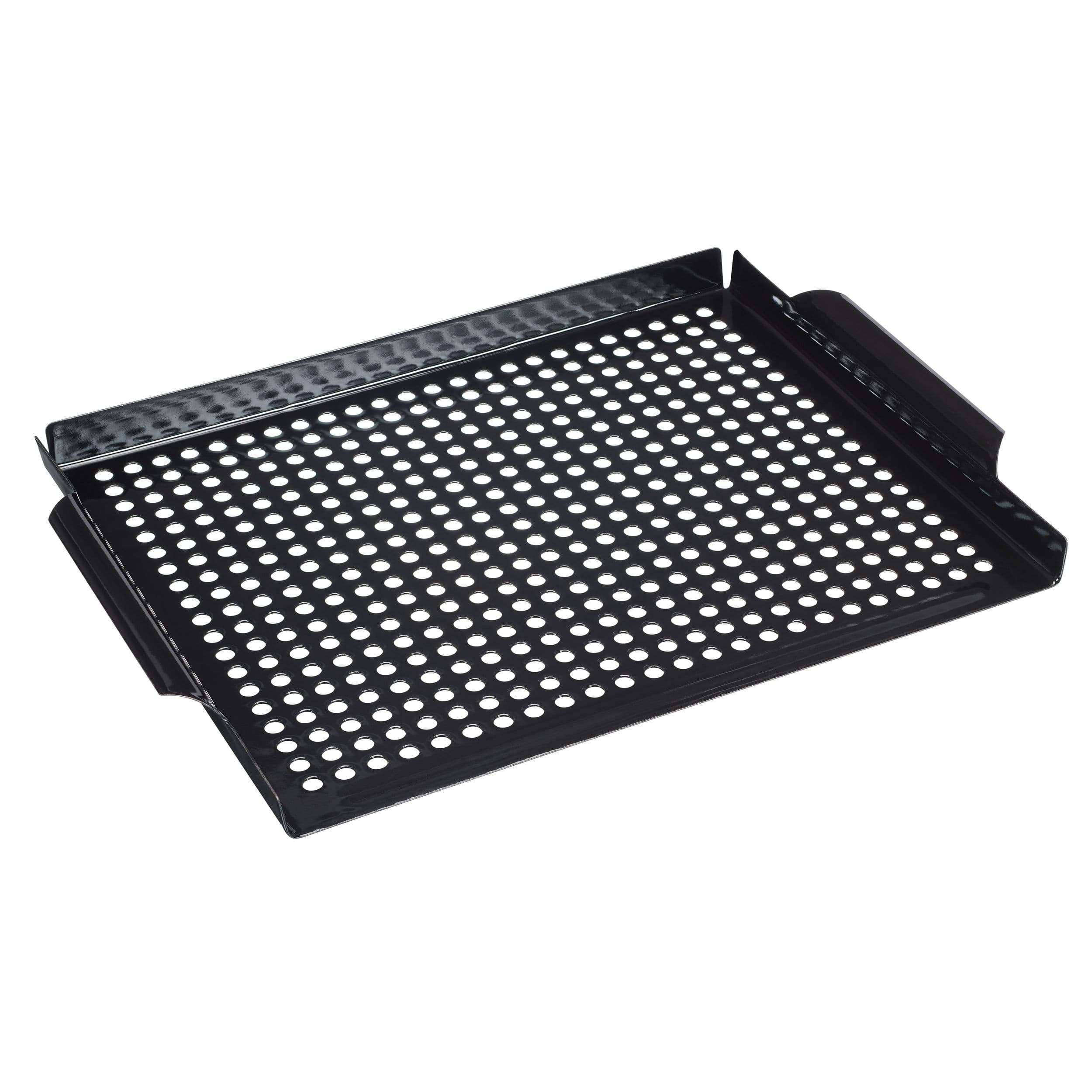 MASTER Chef Stainless Steel Rectangular-Shaped Universal Fit BBQ Grill Pan