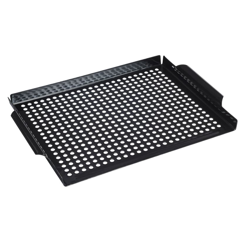 MASTER Chef Stainless Steel Rectangular-Shaped Universal Fit BBQ Grill Pan