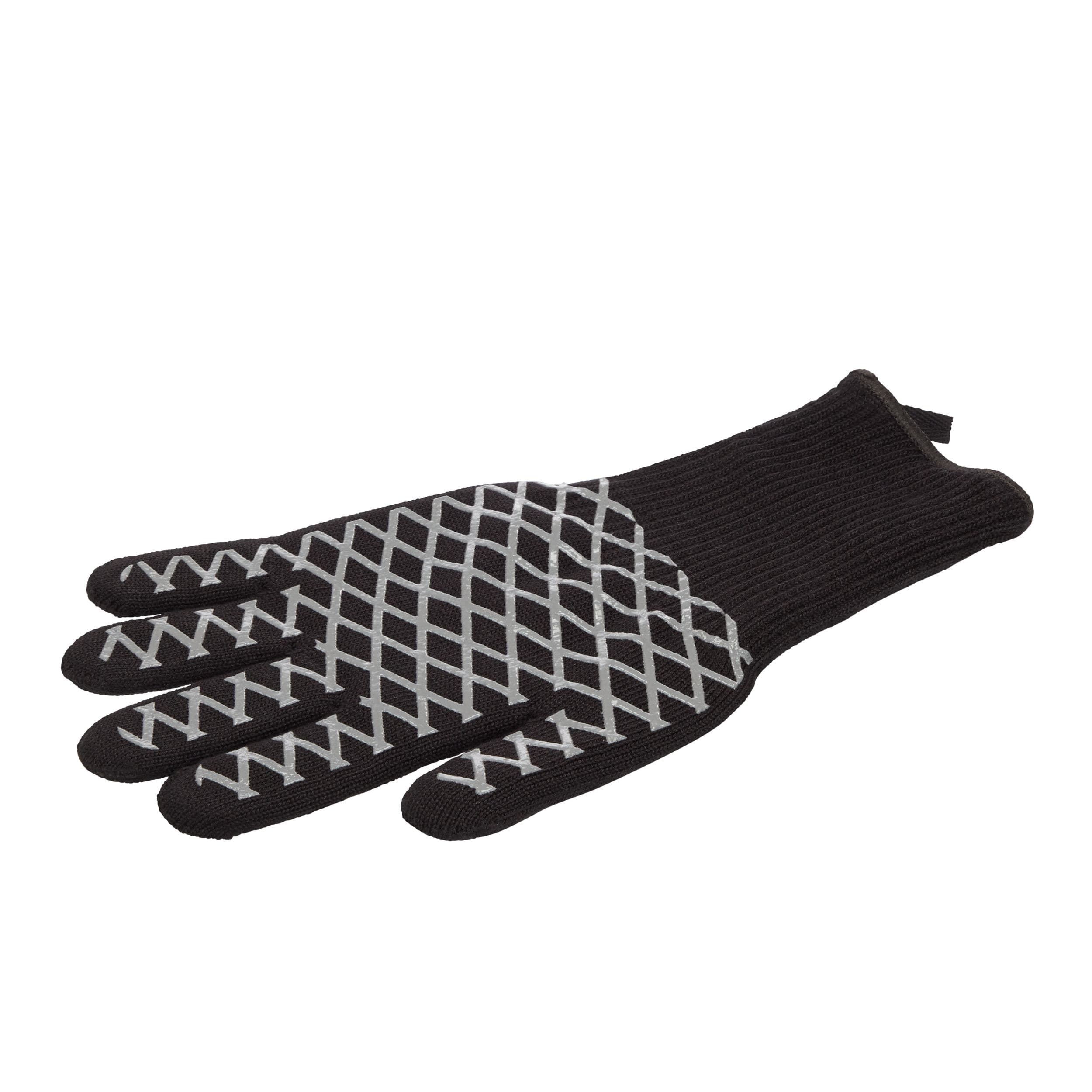 MASTER Chef Pit Mitt High-Heat BBQ Grill Cooking Gloves, Reversible