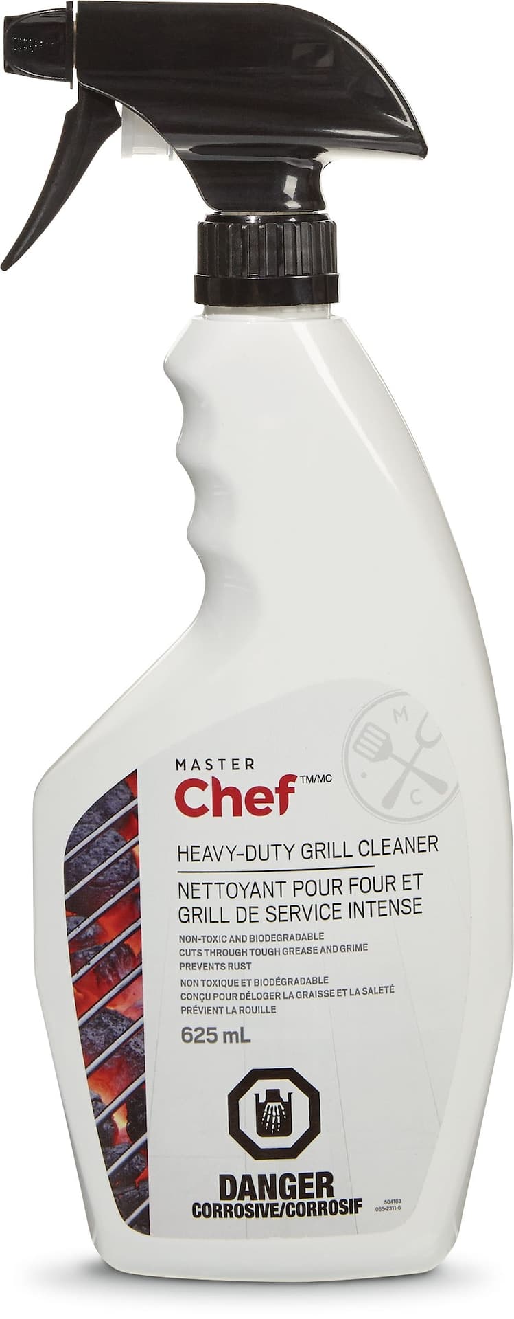 MASTER Chef Heavy Duty Outdoor BBQ Grill & Grate Cleaner, 625-mL