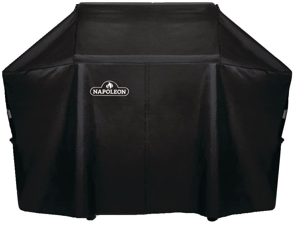 Napoleon Waterproof/UV-Resistant BBQ Grill Cover with Air Vents, Medium/Large, Black