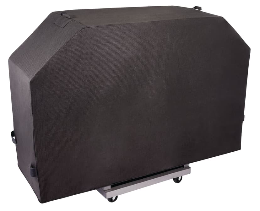 Universal Waterproof BBQ Grill Cover with Velcro Strap, Large, Black