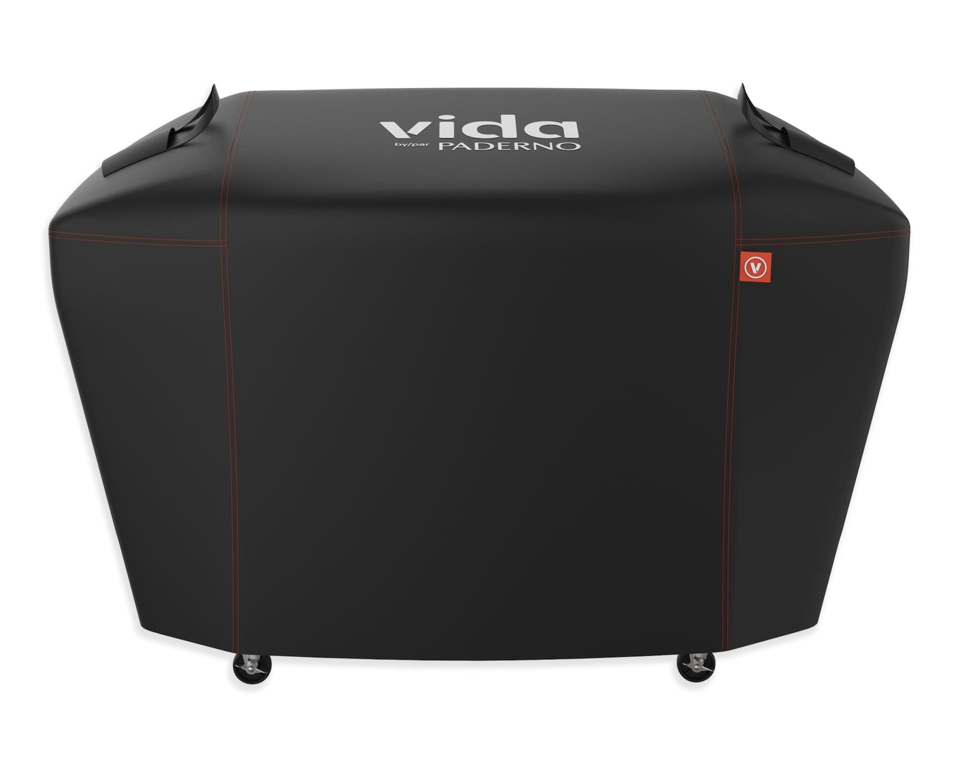 Vida by PADERNO 5-Burner Outdoor BBQ Griddle Cover, 44.5 x 24.3 x 36.5-in, Black