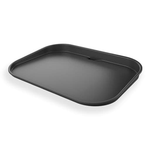 Ninja Woodfire Outdoor All-Purpose Flat Top BBQ Griddle Plate with Ceramic Non-Stick Coating, Black