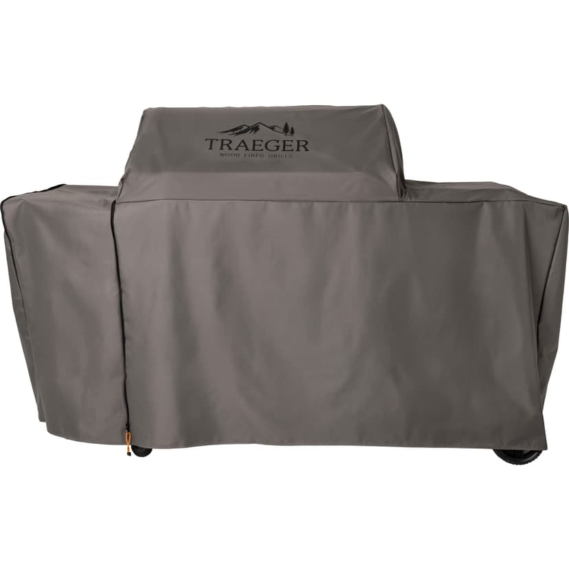 Traeger Woodridge Pro & Elite Full-Length All-Weather Pellet Grill Cover, Black