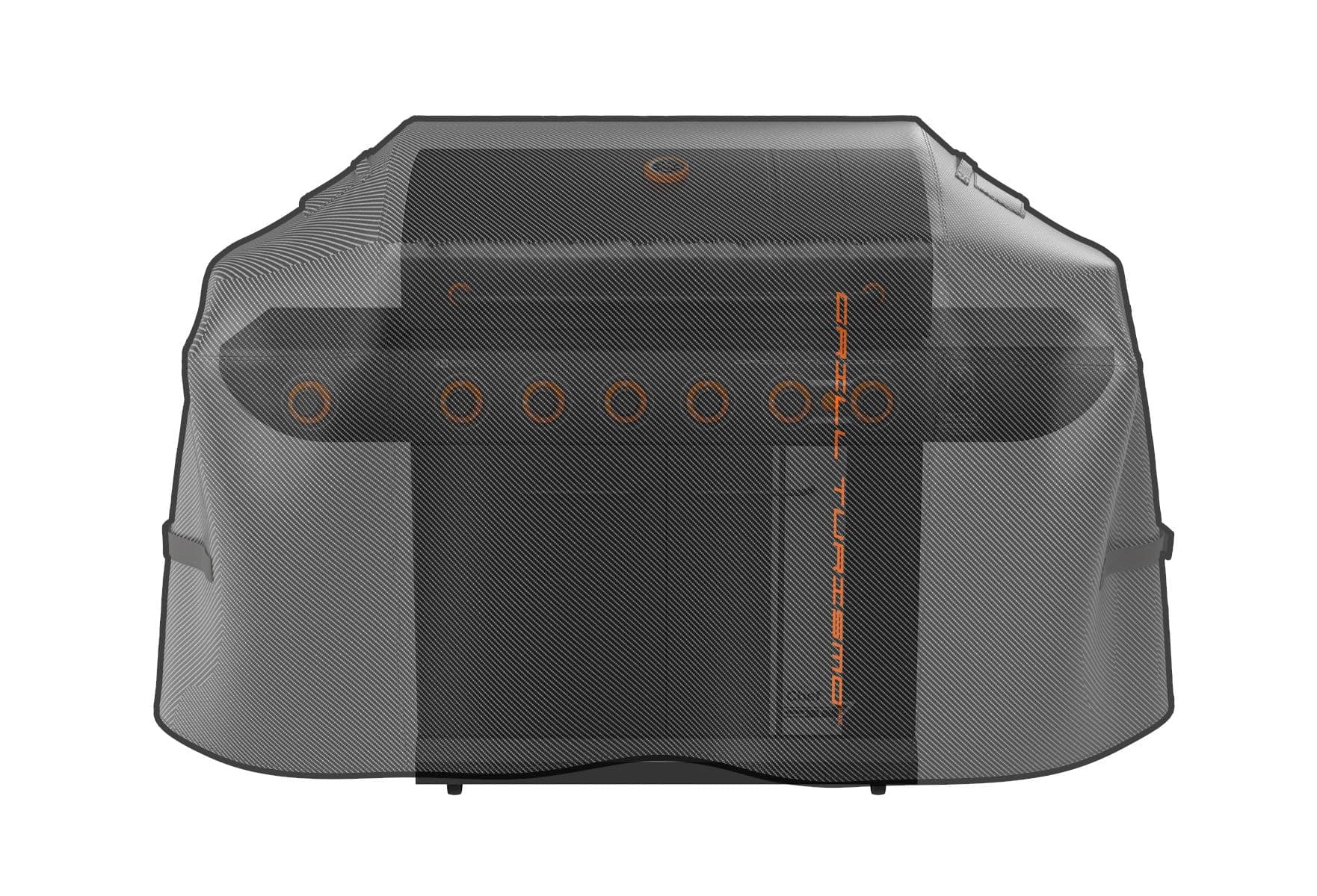 MASTER Chef Grill Turismo XL BBQ Grill Cover, Fade/Crack-Resistant, Black