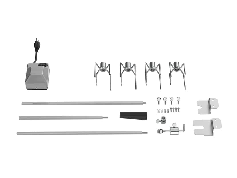 Vermont Castings Heavy Duty Rotisserie Kit for 2-Burner and 3-Burner BBQs