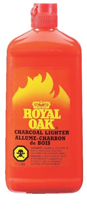 Royal Oak Liquid Charcoal Lighter Fluid & Firestarter for BBQ & Camp Fire Pit, 946-mL