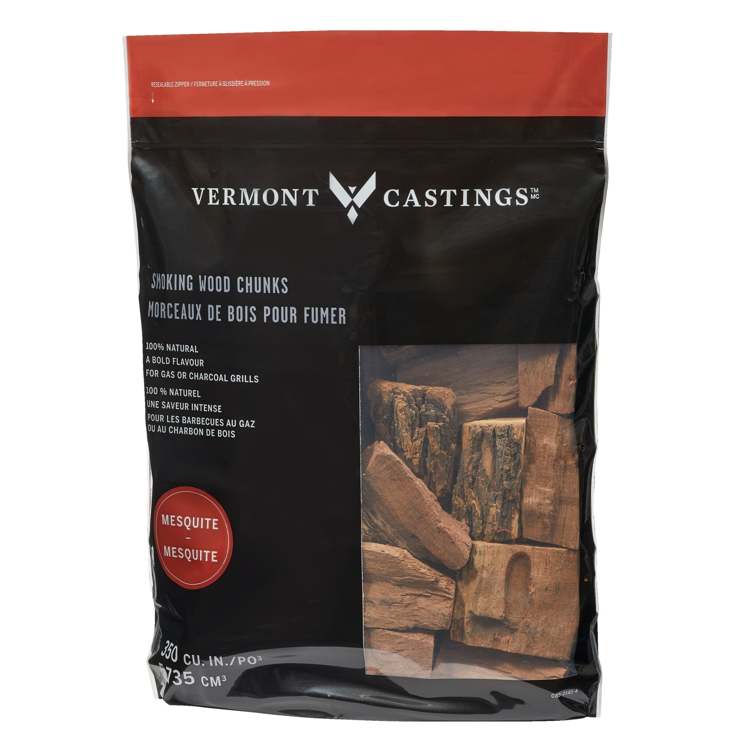 Vermont Castings Mesquite Flavoured 100% Natural Smoking Wood Chunks, 4-lb