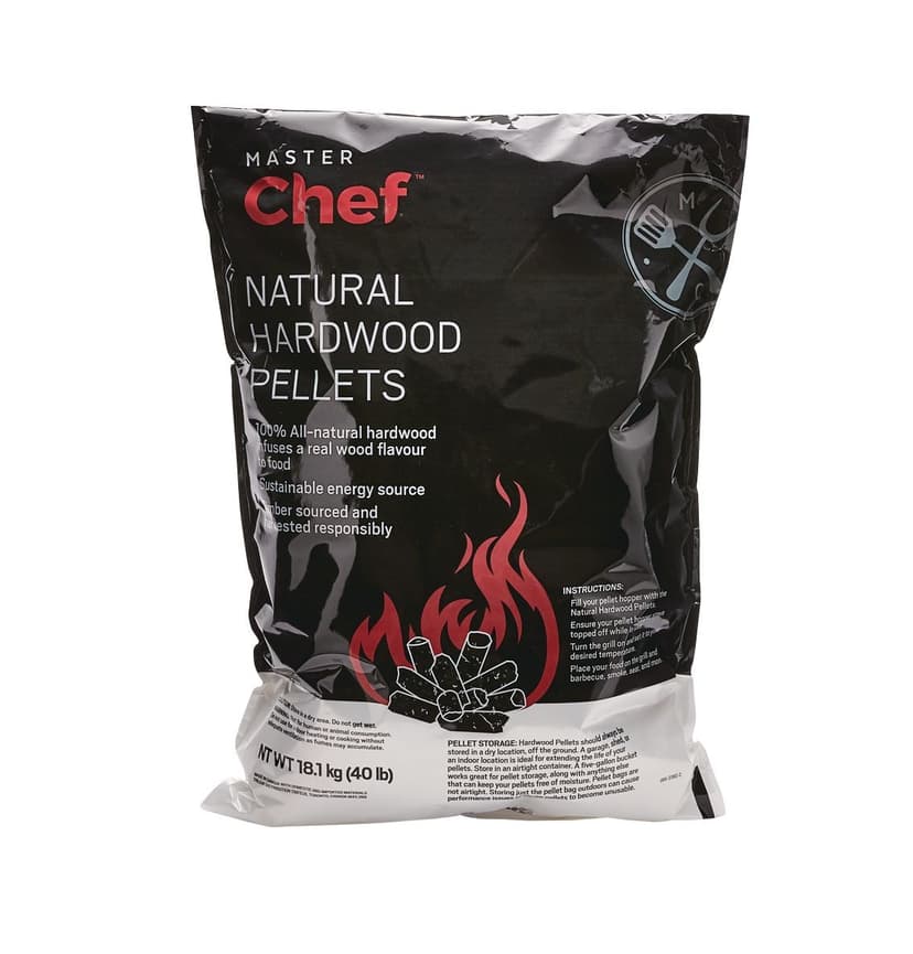 MASTER Chef Competition Blend 100% Natural BBQ Hardwood Smoking Pellets, 40-lb