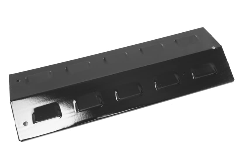 MASTER Chef Porcelain Coated BBQ Heat Plate Shield, 19.7 x 7 x 2.4-in