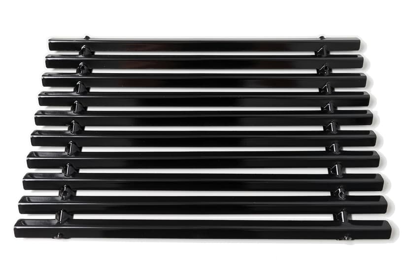 MASTER Chef Porcelain Coated Stamped Steel BBQ Cooking Grate, Black