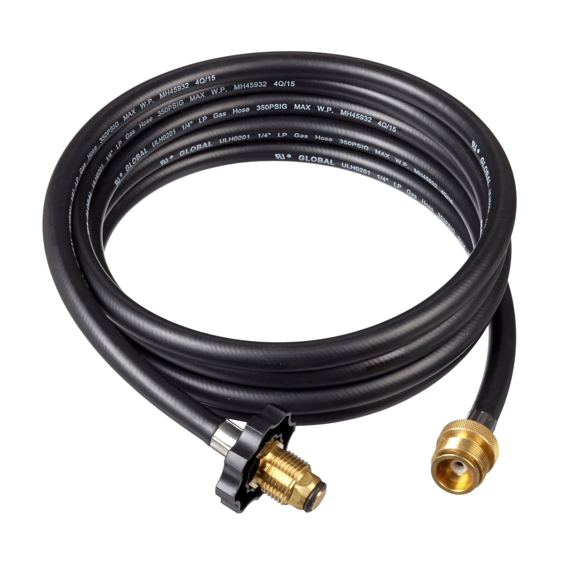 MASTER Chef Universal Fit Propane BBQ Hose & Adapter, 10-ft