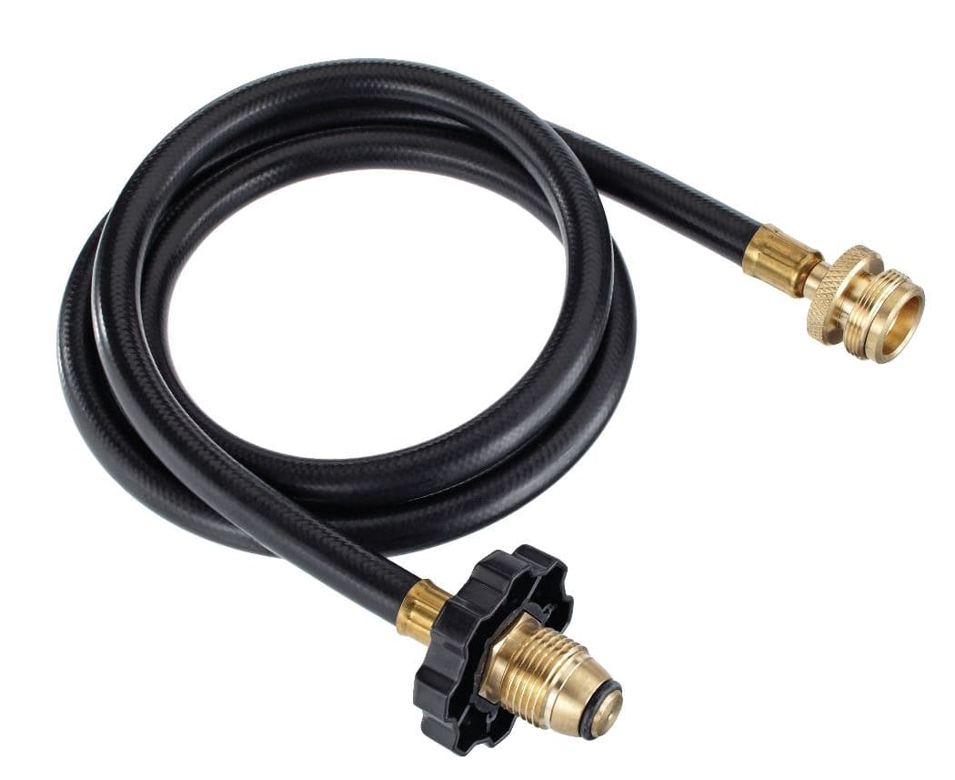 MASTER Chef Universal Fit Propane BBQ Hose & Adapter, 4-ft