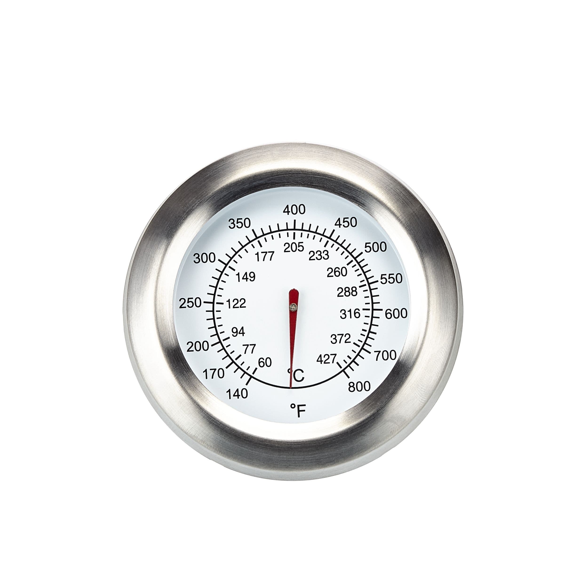 Universal Fit BBQ Temperature Gauge, Easy Install, 3.5 x 3.5 x 2.2-in