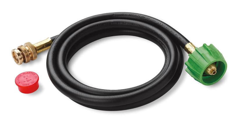 Weber BBQ Brass Adaptor Hose for Portable Grills, Type-1 (791) Cylinder Fitting