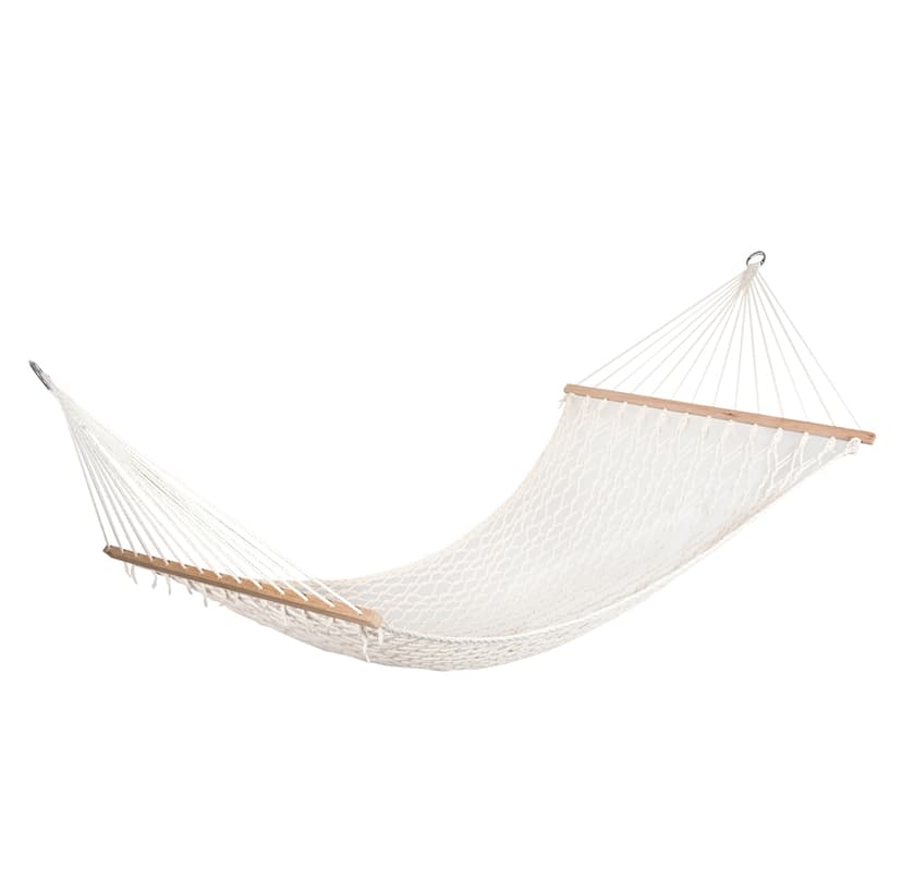 Bliss Hammocks Cotton Rope Hammock for Patio/Backyard, 42-in