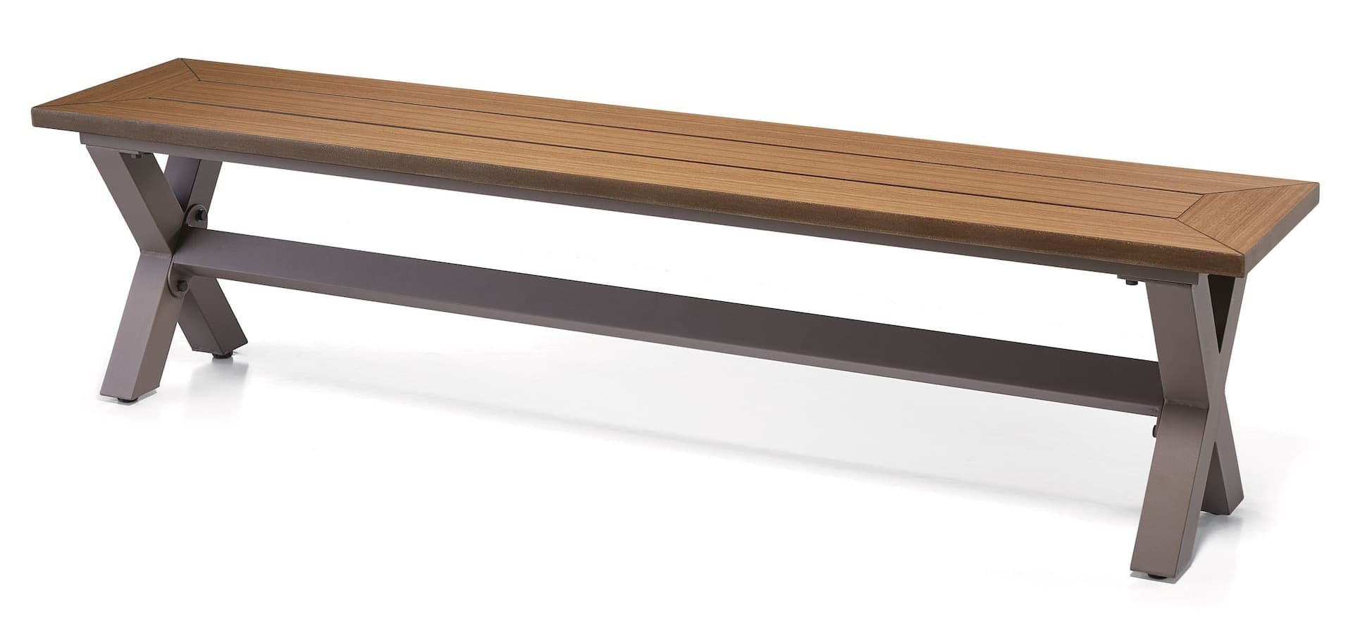 CANVAS Belwood Rust-Proof Aluminum Outdoor/Patio Dining Bench
