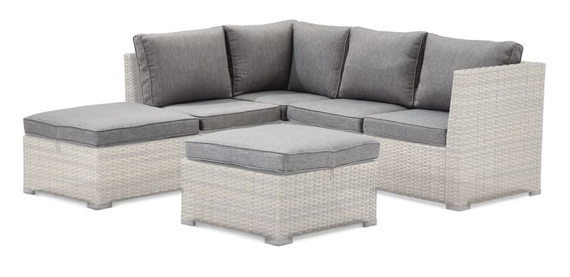 CANVAS Bala Outdoor/Patio Replacement Cushion Set, Grey
