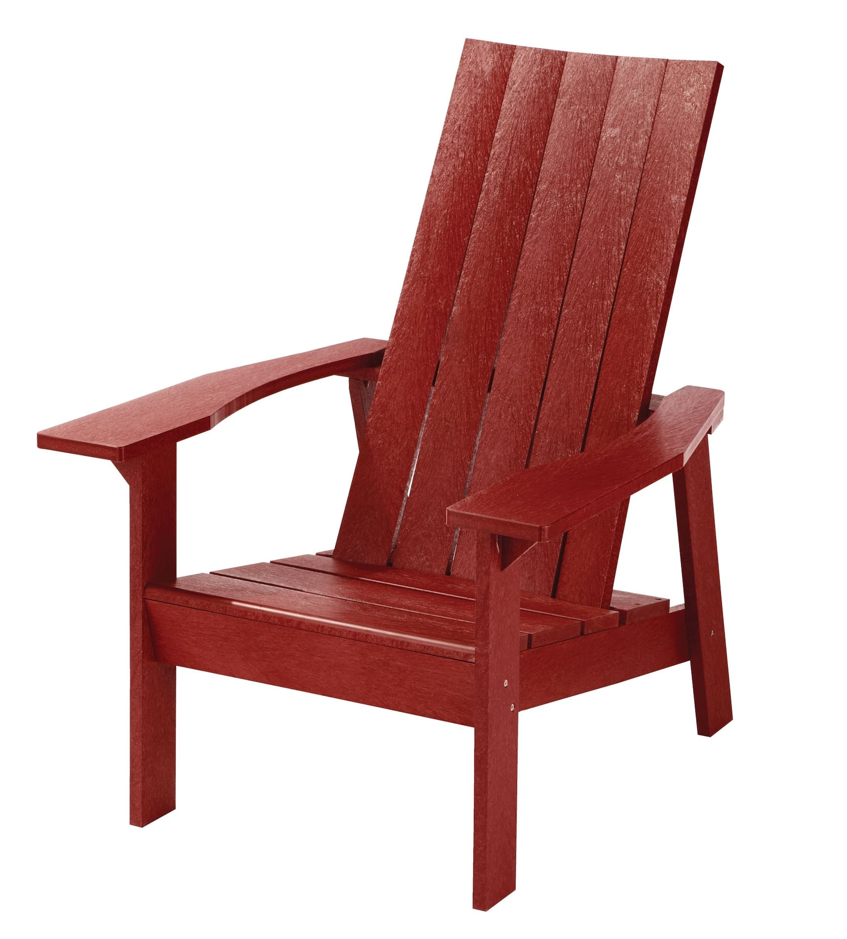 CANVAS Arrowhead Recycled Plastic Outdoor Patio Muskoka Chair, 32 x 34 x 40-in, Red