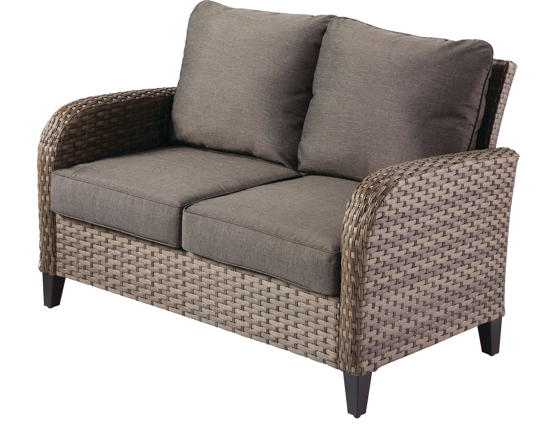 CANVAS Breton All-Weather Wicker Outdoor Patio Loveseat