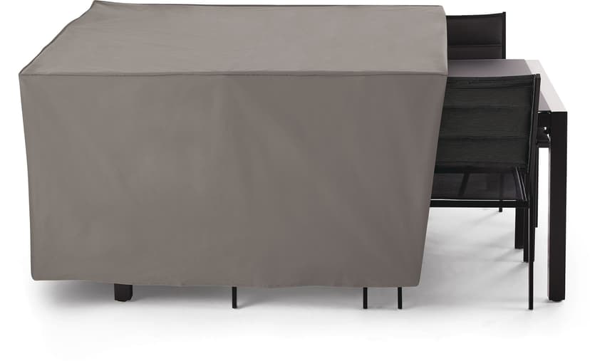 TRIPEL 200 Series Outdoor/Patio Dining Set Cover, Water Resistant, Grey, 92x58x30-in