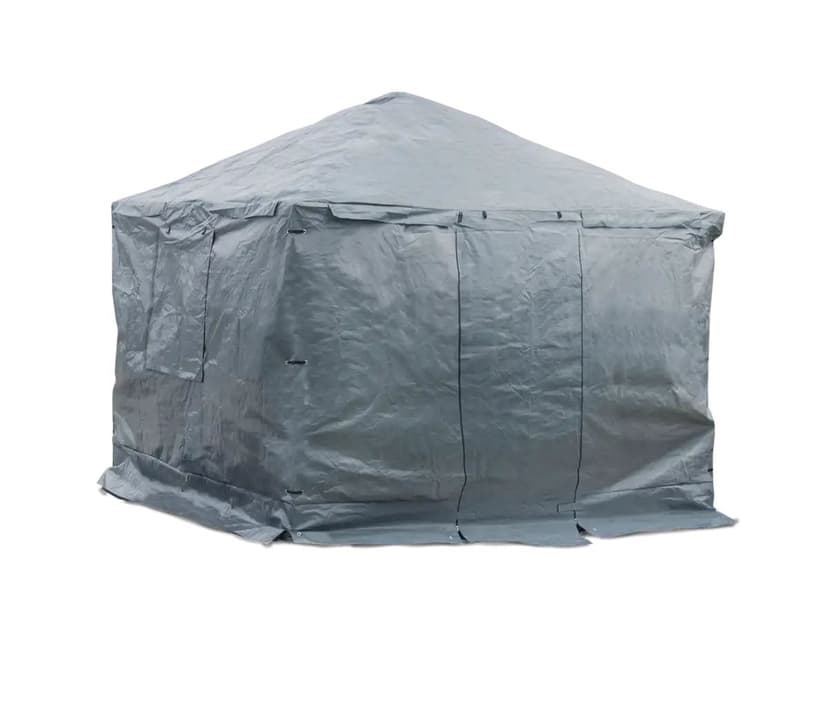 SOJAG Winter Storage Outdoor/Camping Gazebo Cover, Grey, 10x12x10-ft