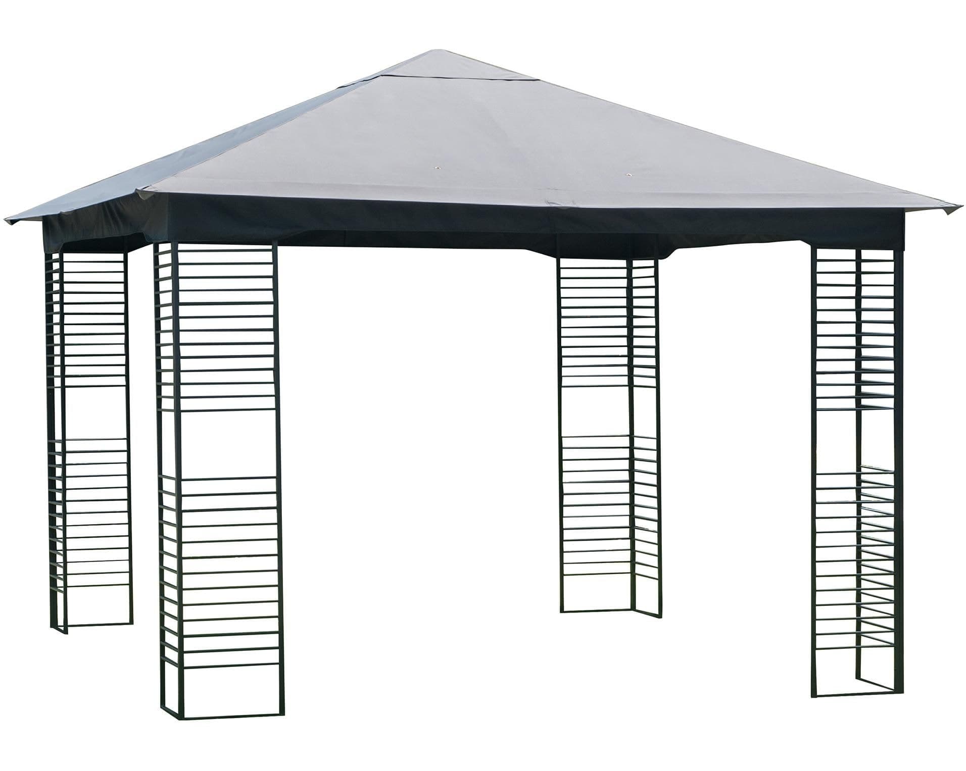 For Living Metropolis Outdoor/Patio Gazebo Canopy for Soft-Top Gazebo, Grey