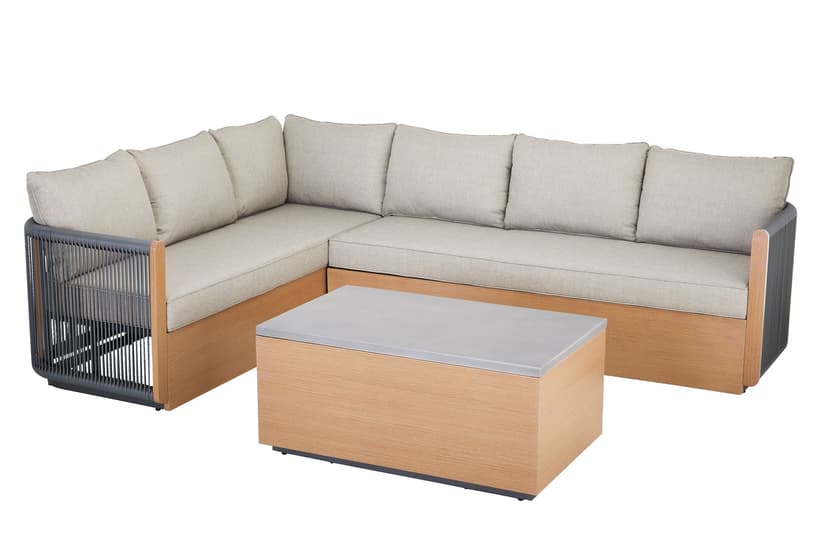 CANVAS Cameron Aluminum Outdoor/Patio Sectional Set