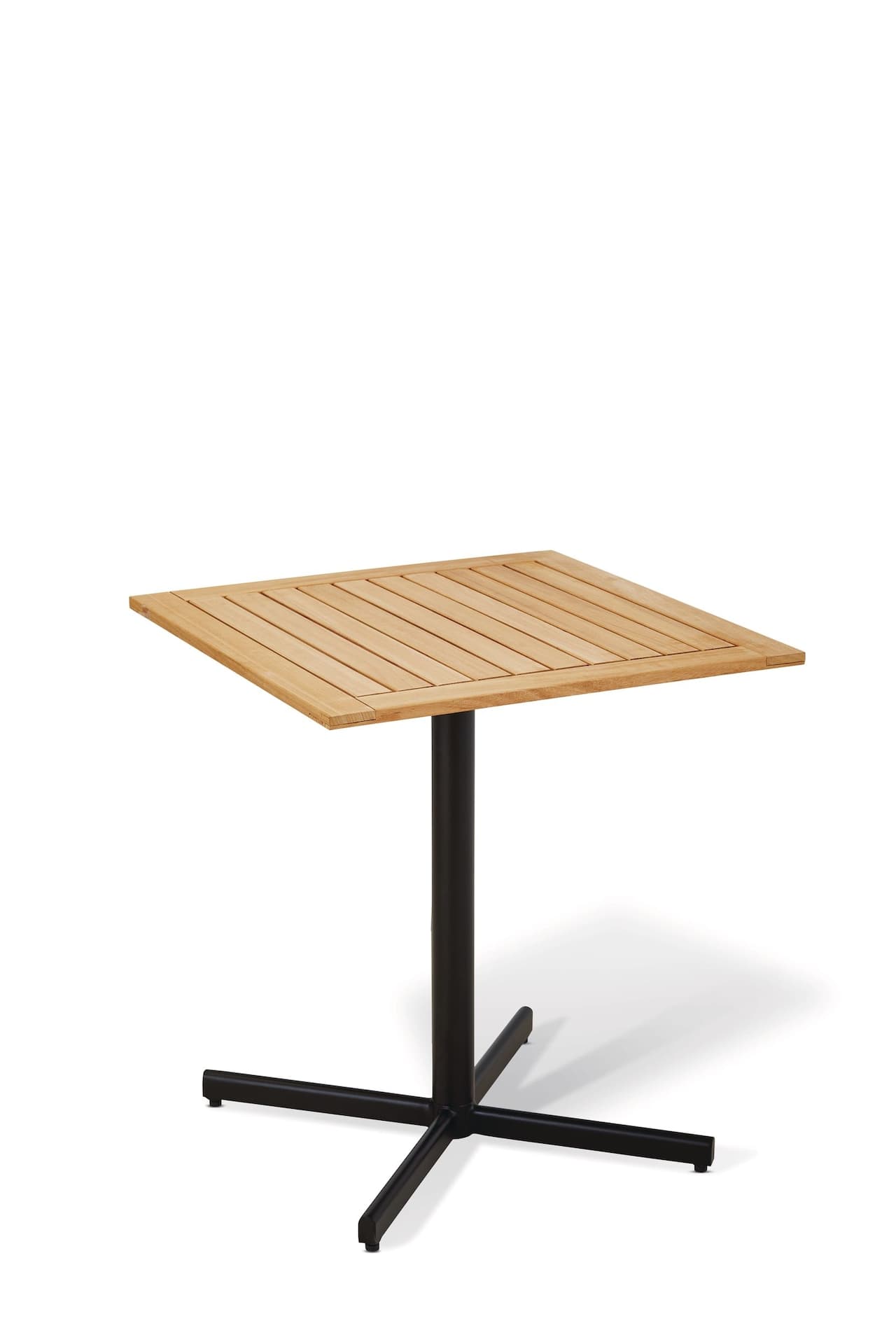 CANVAS Sylvan Square Outdoor/Patio/Balcony Bistro Table, Black