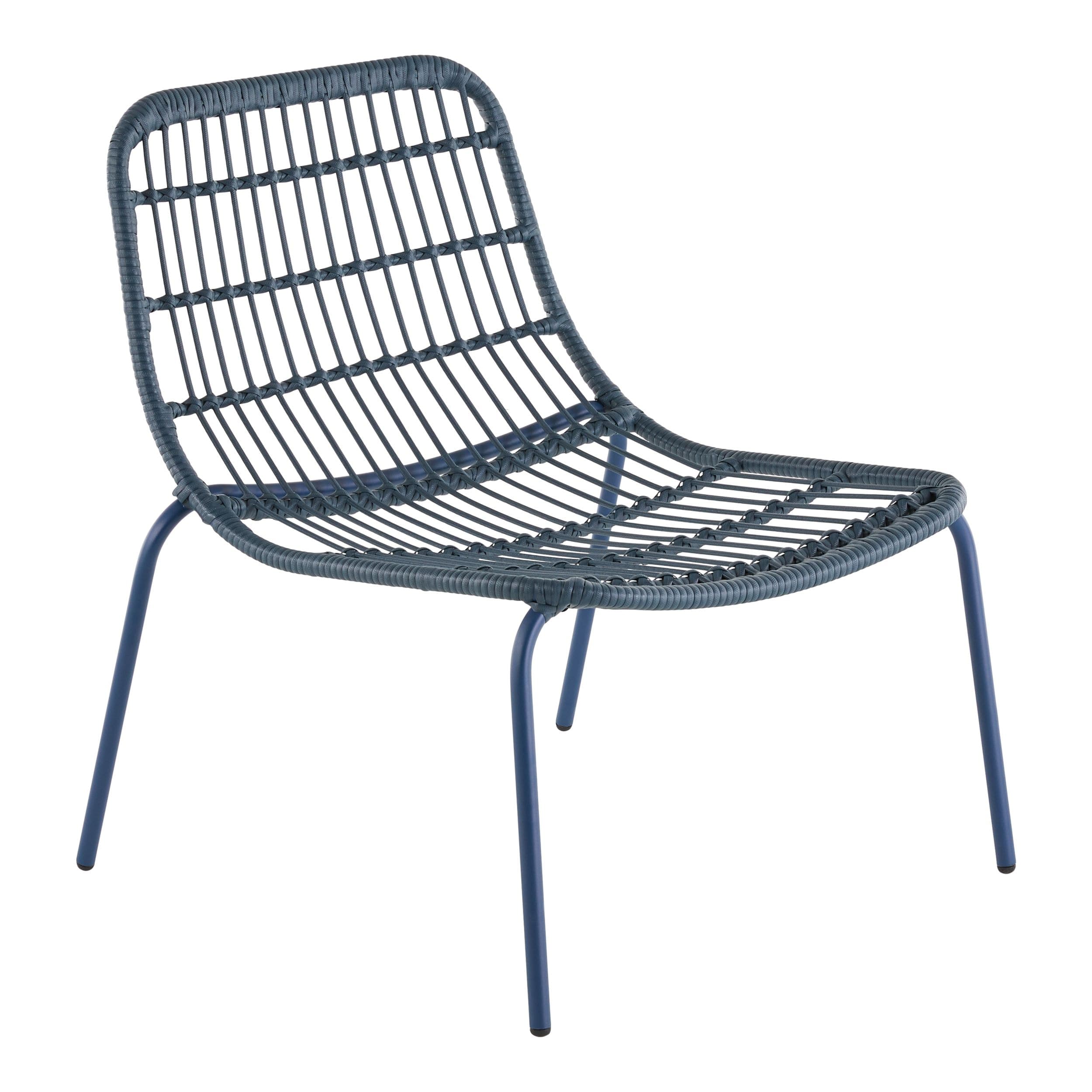 For Living Stacking Lounge Chair, Blue