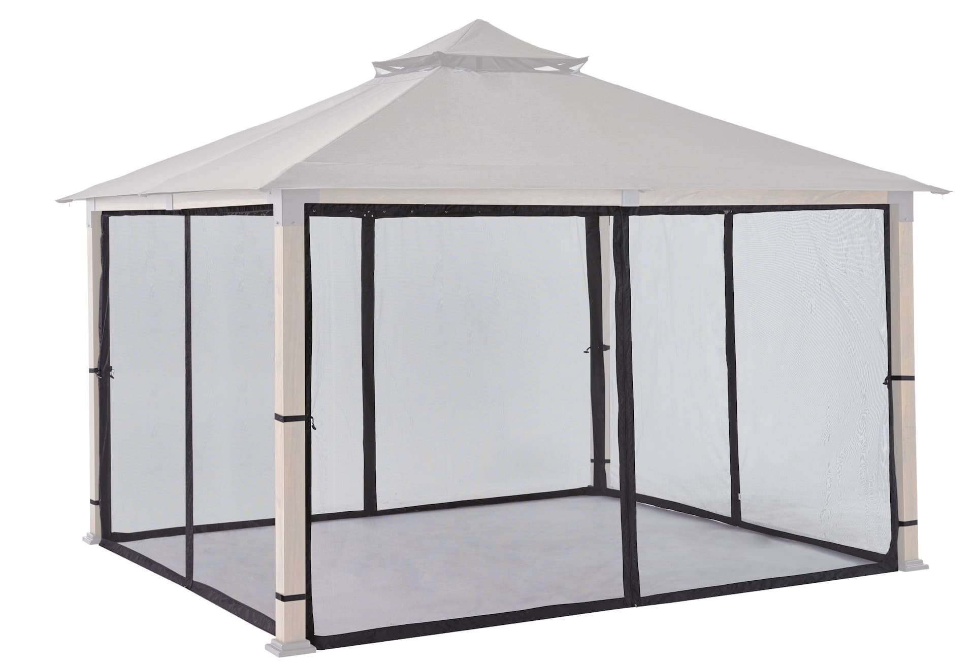 CANVAS Henderson Gazebo Replacement Bug Netting, 10x12-ft