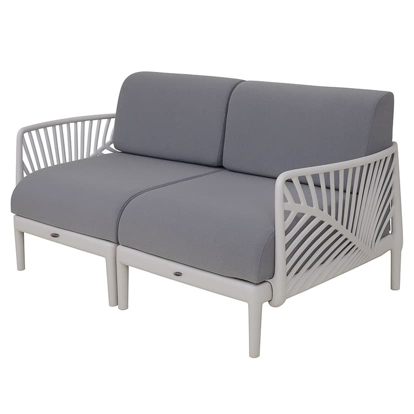 Patioflare Leaf Modular Love Seat Patio Sofa