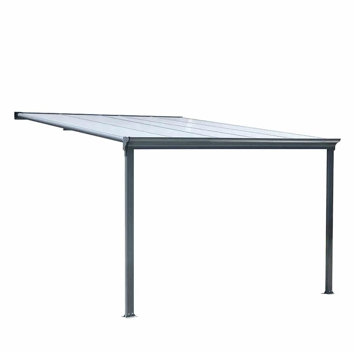 TMG Industrial Clear Roof Patio Cover, 10-ft x 10-ft